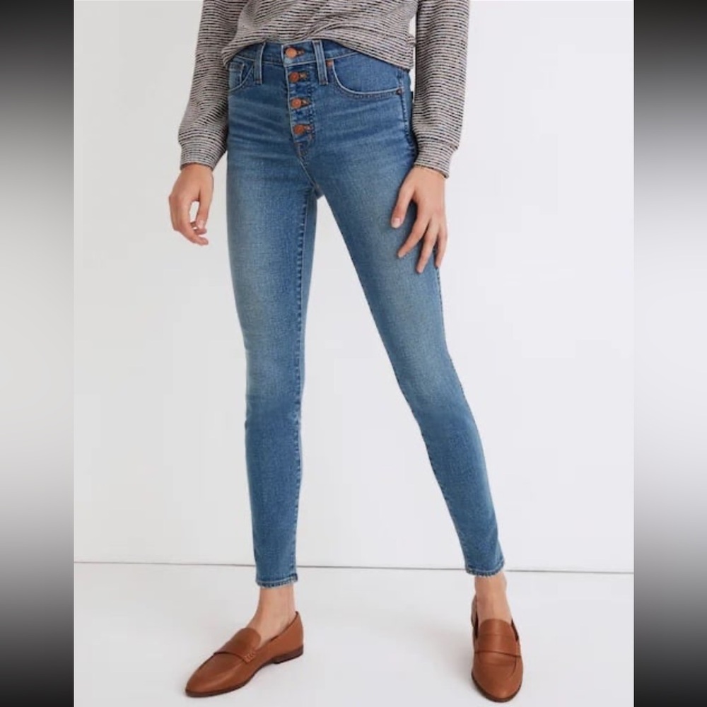 Madewell High Rise Skinny Jeans